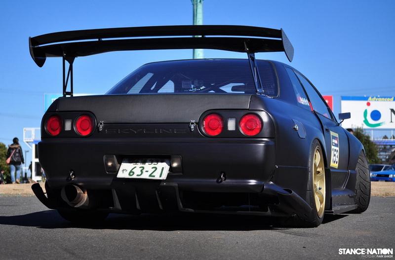 Skyline R32 GTS/GTR TS V2 Style Rear Diffuser Carbon