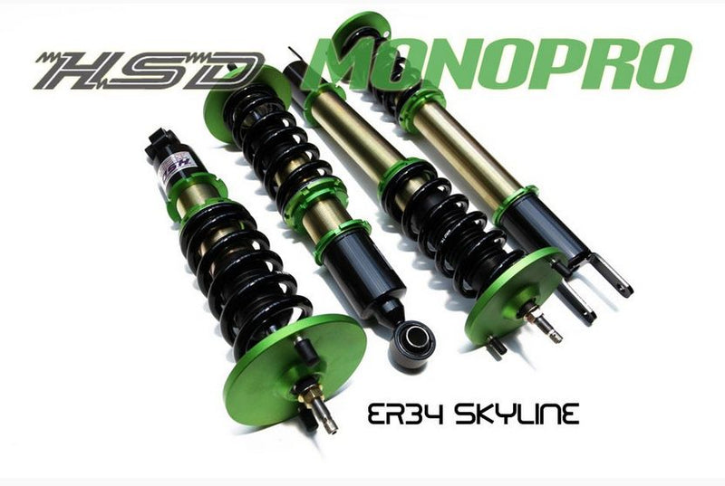 HSD Monopro fully Adjustable Coilovers for Nissan Skyline R32 R33 R34