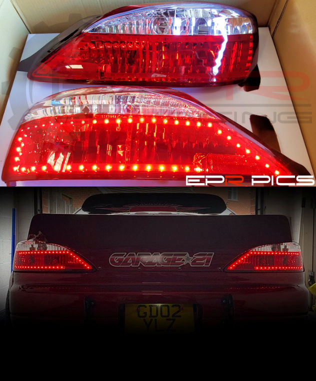 S15 Silvia Crystal Clear V2 LED Rear Lights