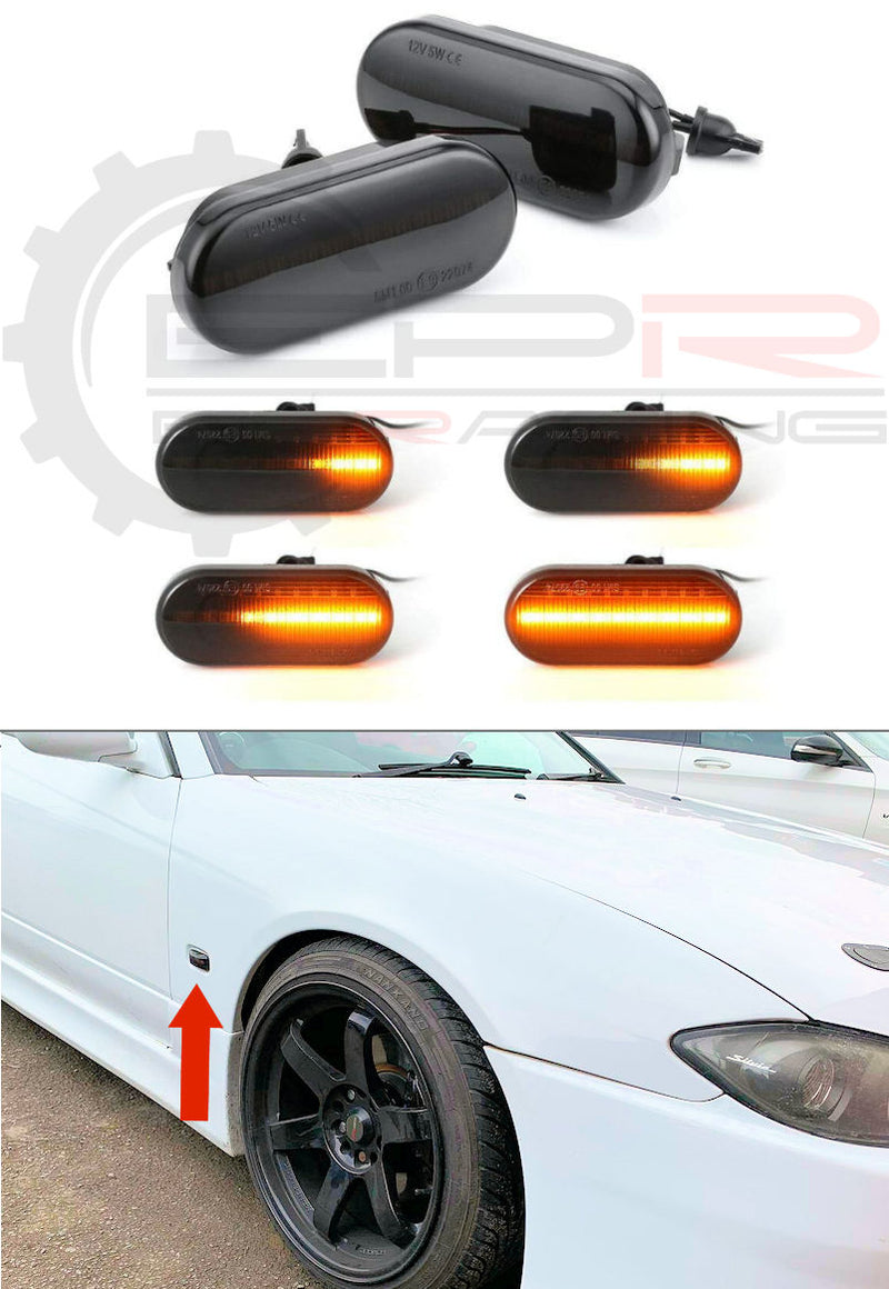 S15 Silvia Smoke Lens Dynamic Side indicators