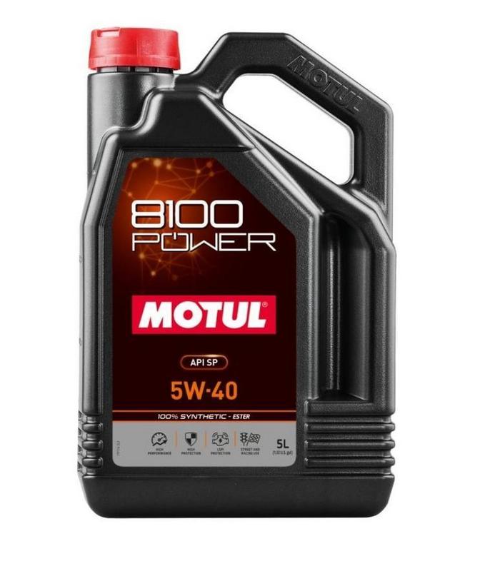 Motul 8100 Power 5W-40 Engine Oil (5 Litre)