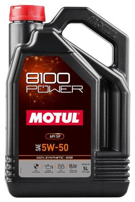 Motul Sport 8100 Power 5W-50 Engine Oil (5 Litre)