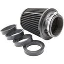 Ramair Pleated Multi Fit Cone Air Filter - 90-70mm (2.75 - 3.5inch)