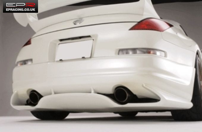 350Z ES Style Rear Bumper Lip Under Diffuser