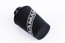 Ramair Small Foam Filter Aluminium Base 80mm (3.1inch) OD Black