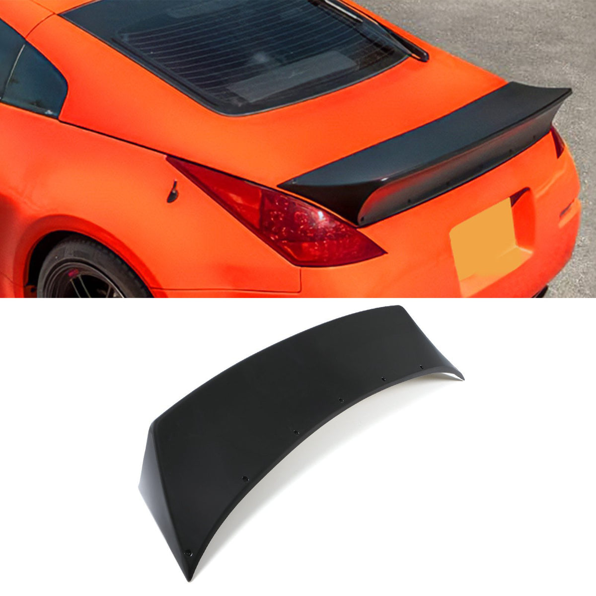 350Z RB Duck Tail Style Spoiler (Plastic)
