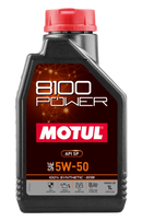 Motul 8100 Power 5W-50 Engine Oil (1 Litre) - 111811