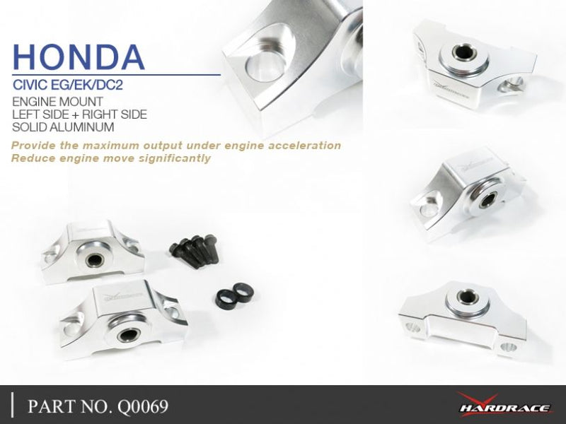 HardRace Honda Civic EG EK / Integra DC2 Uprated Engine Mount