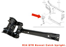 R34GTT - GTR Front Bonnet Catch Upright Mounting Bracket (Steel)