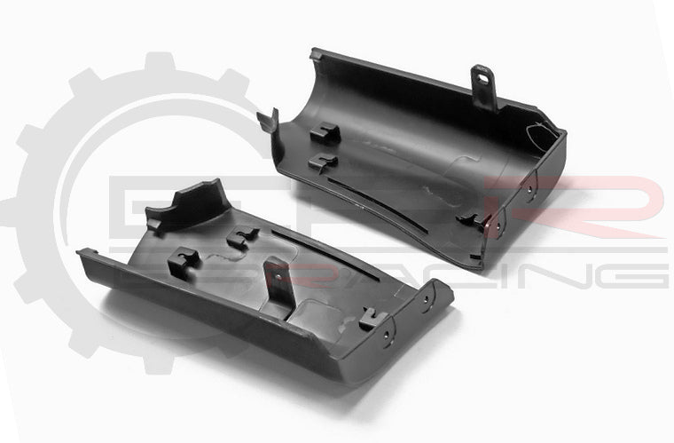 R34 GTR OEM Style Plastic Side Skirts Front Cap Pair