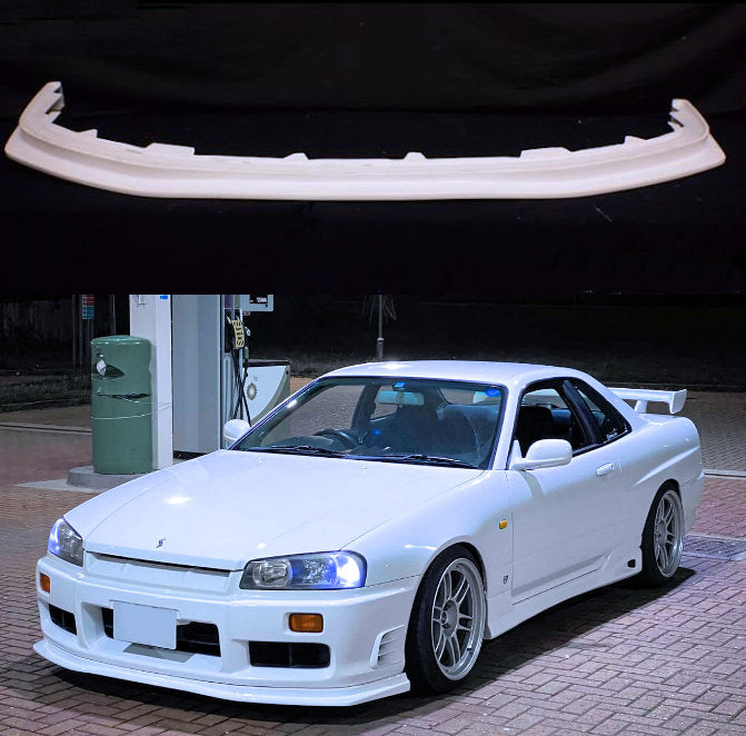 R34 GTT D1 Style Front Bumper Lip