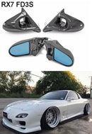 RX7 FD3S Ganador Style Electric Mirror Carbon