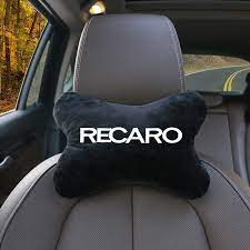 Recaro Black Head Rest Cushion Pair