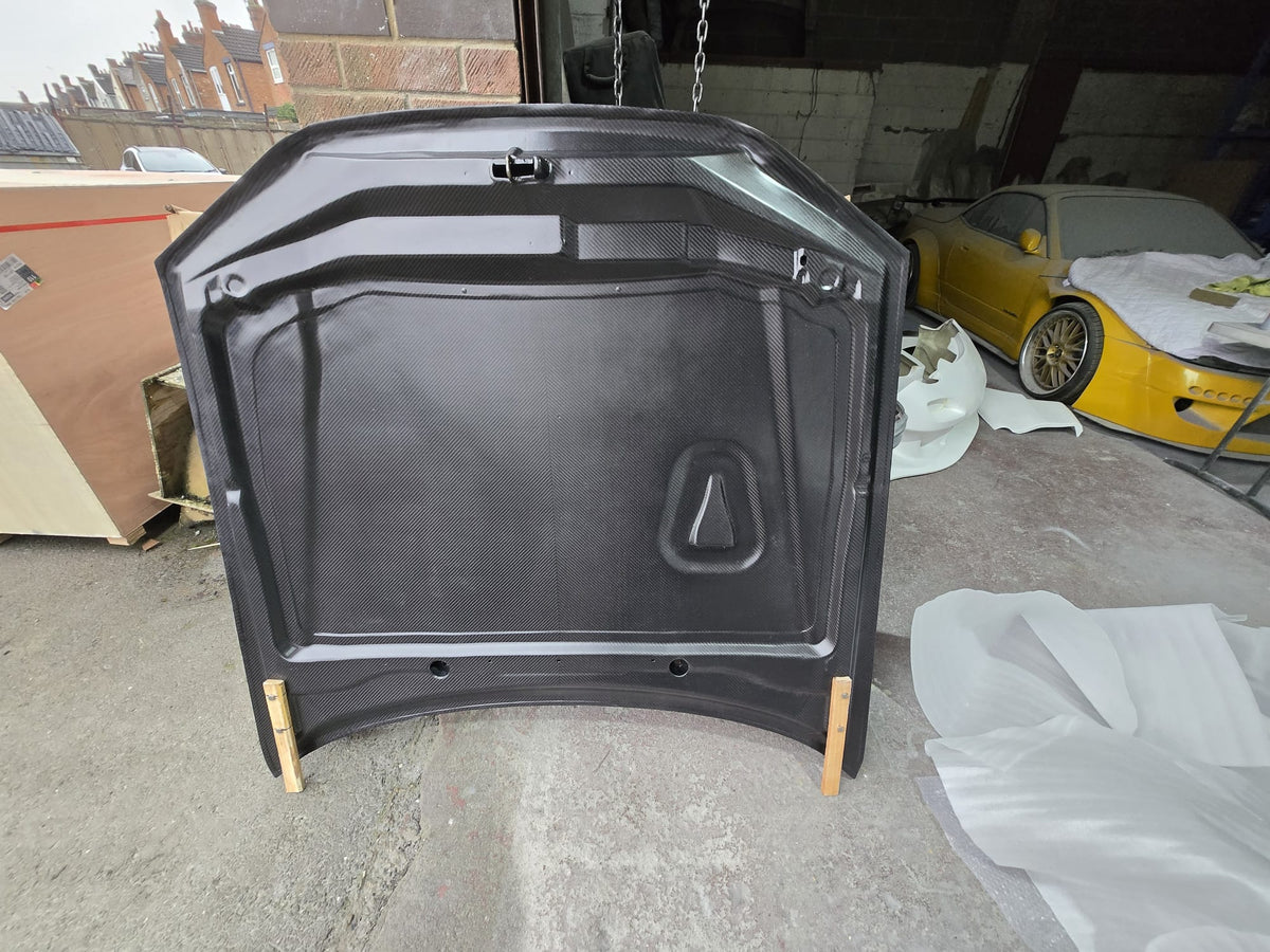 R34 GTR VSpec 2 Style Bonnet (Dry Carbon)