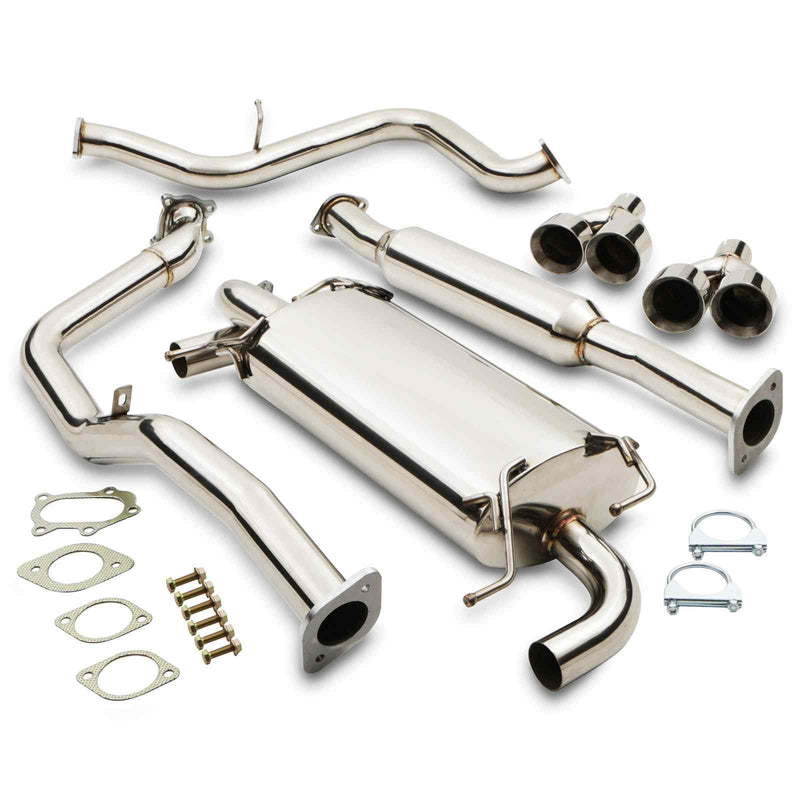 2.75″ Turbo Back Exhaust System – Subaru Impreza Shark Eye Hatchback GRB WRX STI 08-14