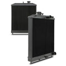 42mm High Flow Radiator Black – Honda Civic EF EG EK 88-00