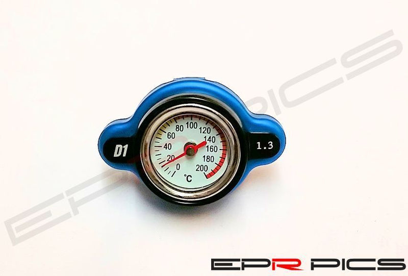 D1 Spec Thermo Gauge Radiator Cap 1.3 Bar