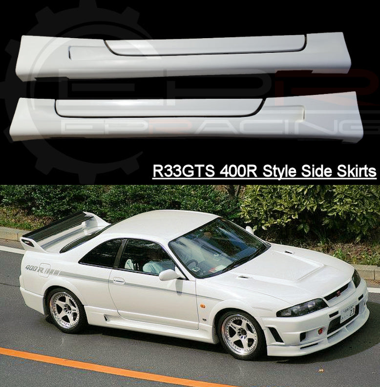 Skyline R33 GTST 400R Style Side Skirts Pair