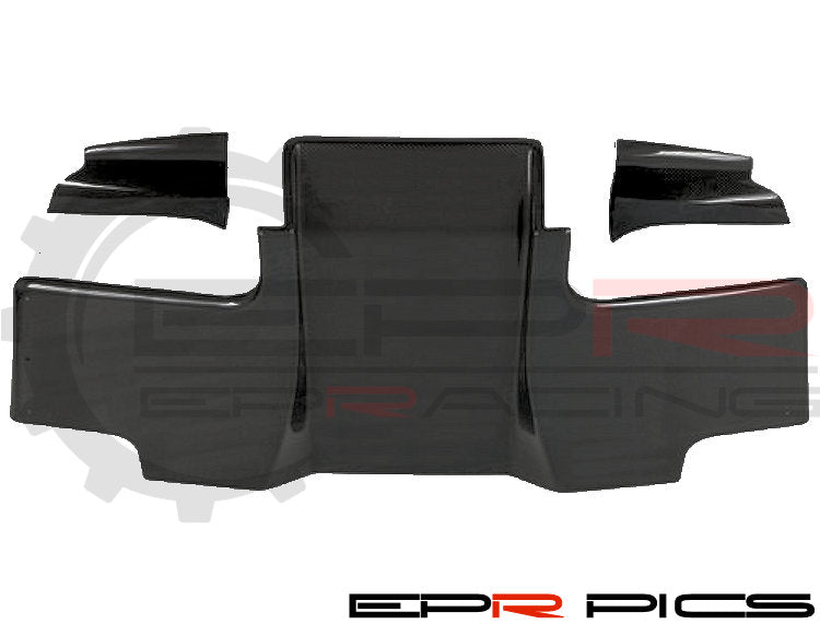 Skyline R33 GTS/GTR Top Secret Style Rear Diffuser FRP