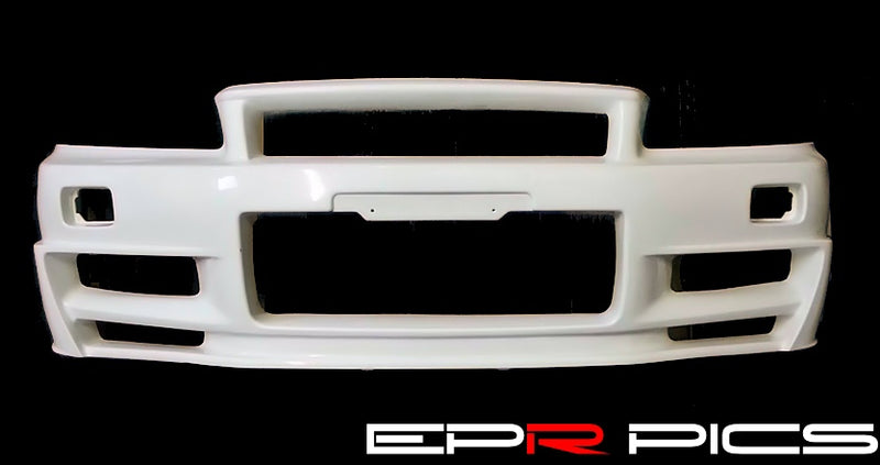 R34GTR Z-Tune Style Front Bumper & NI Half Splitter