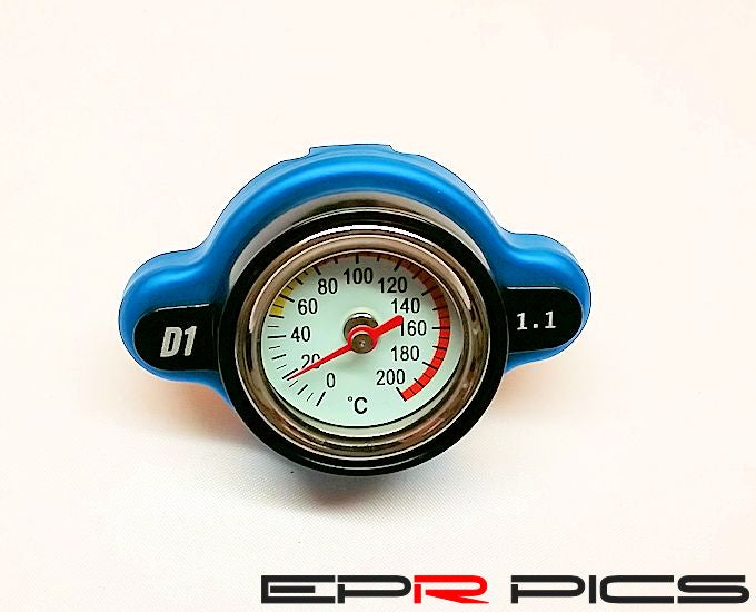 D1 Spec Thermo Gauge Radiator Cap