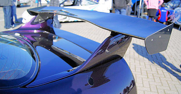 Skyline R33 GTR Bee*R Style Spoiler Blade Carbon