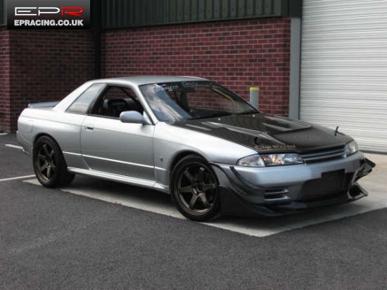 Skyline R32 GTR KS Style Front Lip Carbon