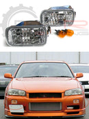 R34 GTT/GTR Clear Front Bumper Indicators