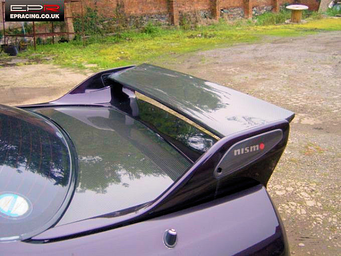 Skyline R33 GTST - GTR Style Spoiler FRP & Carbon Blade