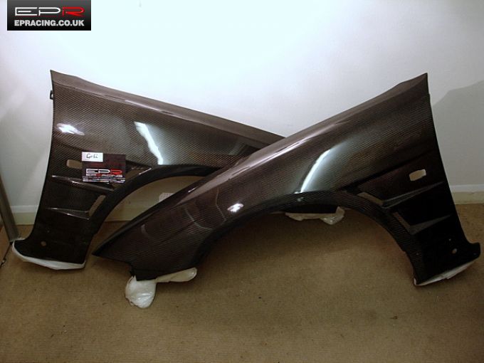 Skyline R33GTR BN Style Front Fenders Carbon
