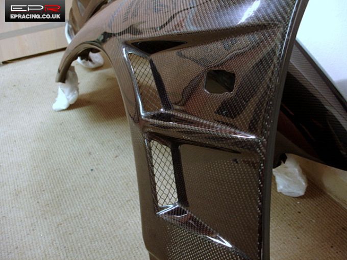 Skyline R33GTR BN Style Front Fenders Carbon