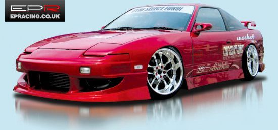 180SX WK Style Front Bumper