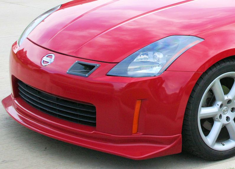 350Z NI Style Front Lip (Plastic)