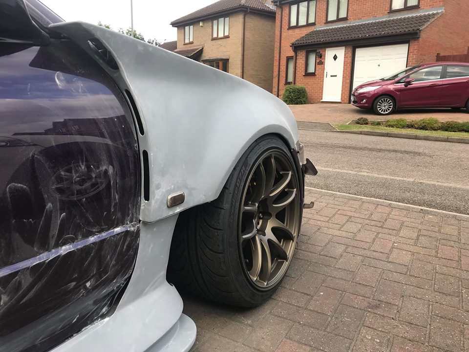 R34 GTT / GTR - GT Style Wide Arches Set