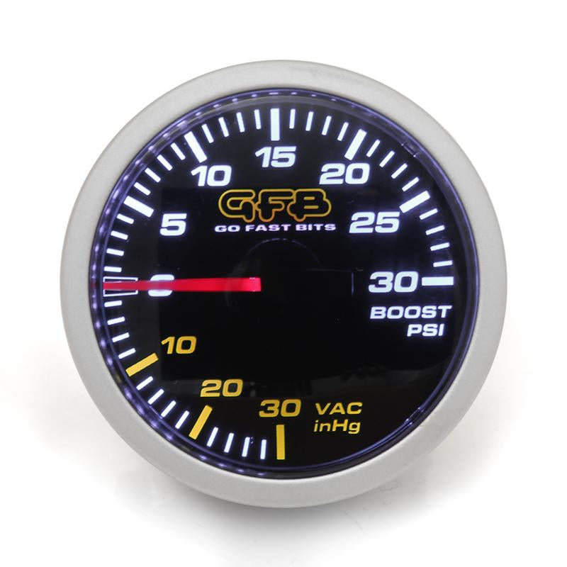 GFB Boost Pressure Gauge 52mm - 30psi