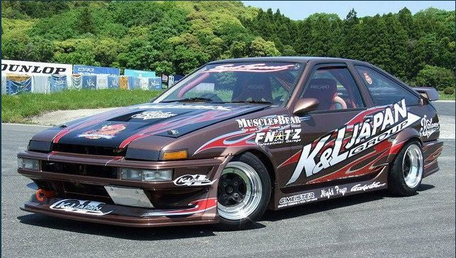 AE86 Trueno MB Style Aero Front Bumper