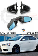 Evo X 10 Ganador Style Electric Mirror Carbon (LHD)
