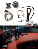 D-Racing F1 Series 60mm JDM Stepper Motor Exhaust Temperature Gauge