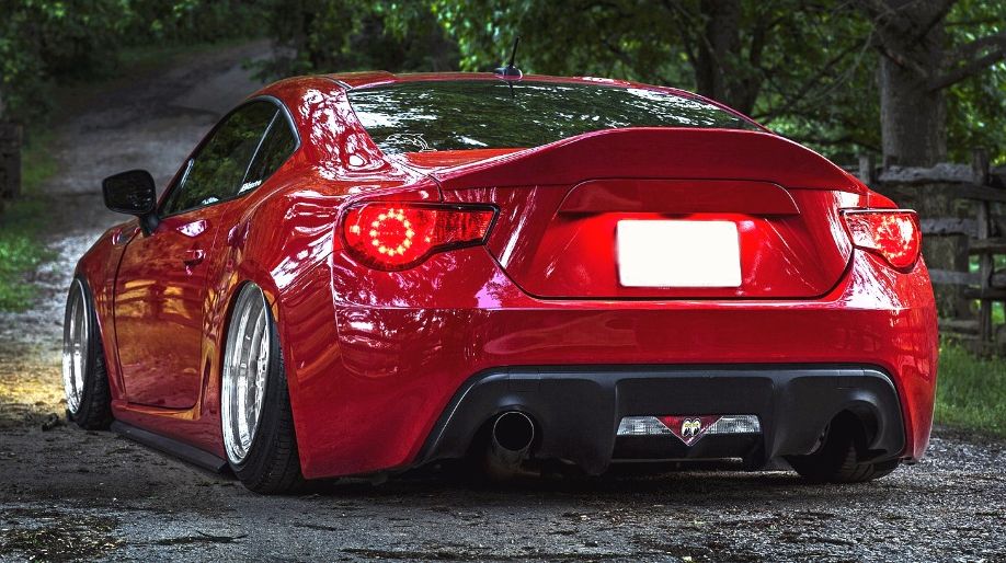 GT86/BRZ Leg Style Duck Tail Rear Spoiler