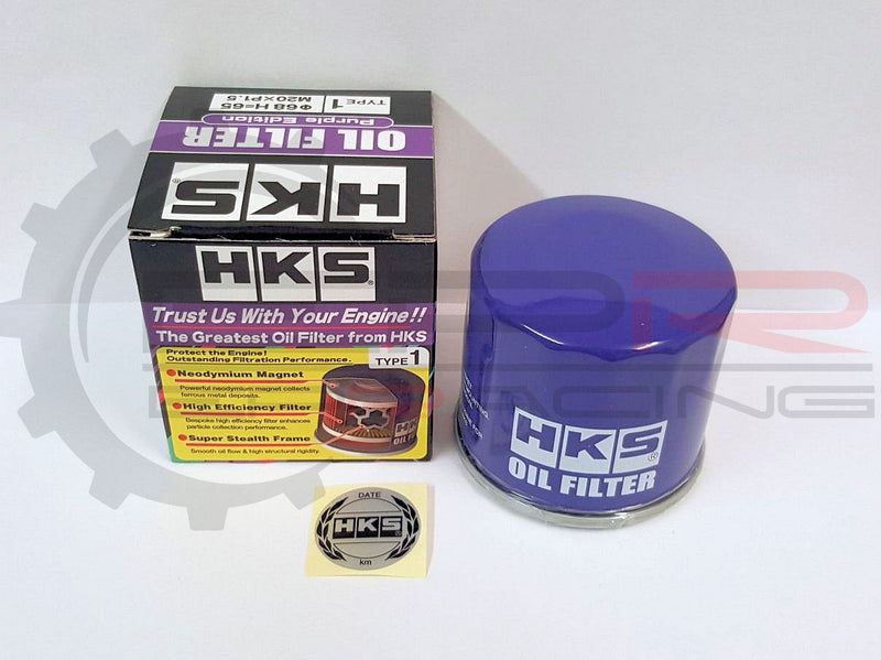 HKS Oil Filter Purple For Mazda RX7 Fc3S, FD3S, RX8, MX5 (All Models)