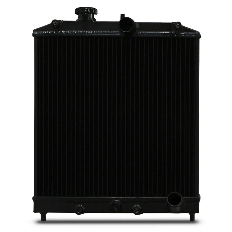 Japspeed - Honda Civic 88-00 - Black 42mm Aluminium Radiator