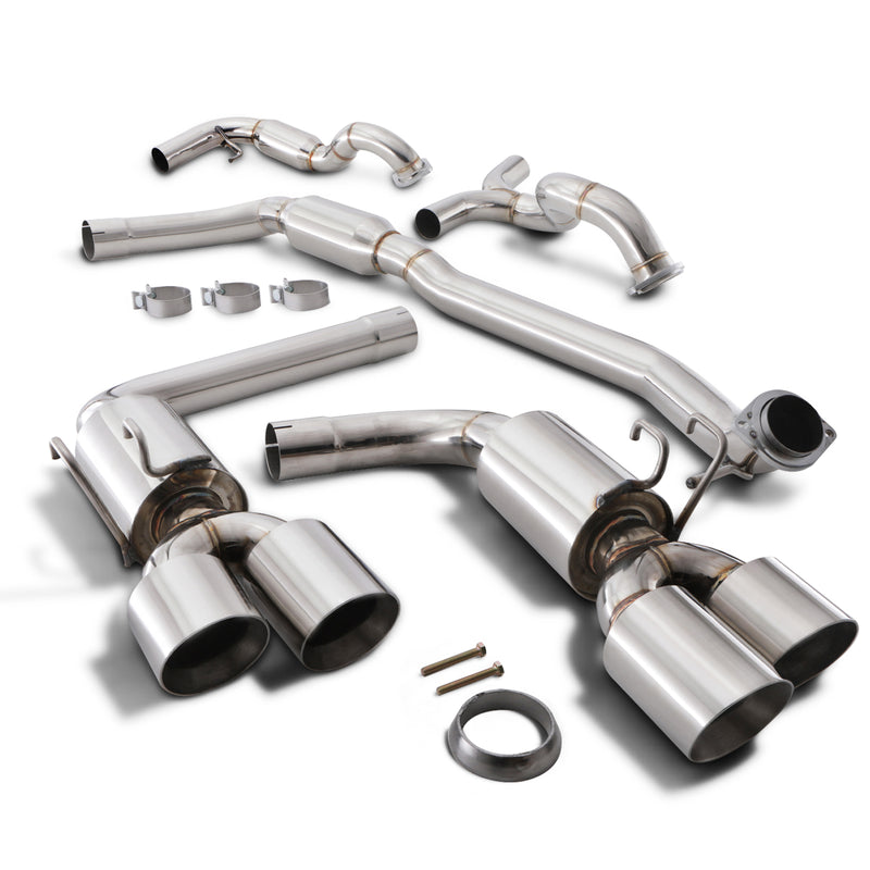 Japspeed - Honda Civic FK2 2.0 Type R 15+ - Cat Back Exhaust System