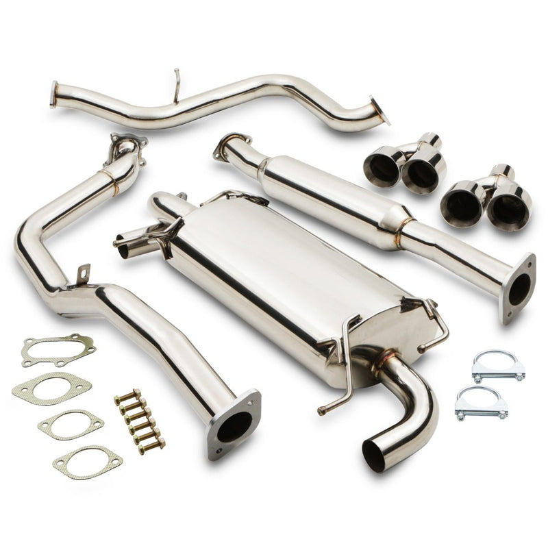 Japspeed - Subaru Impreza GRB WRX STI 08-14 - Turbo Back Exhaust System