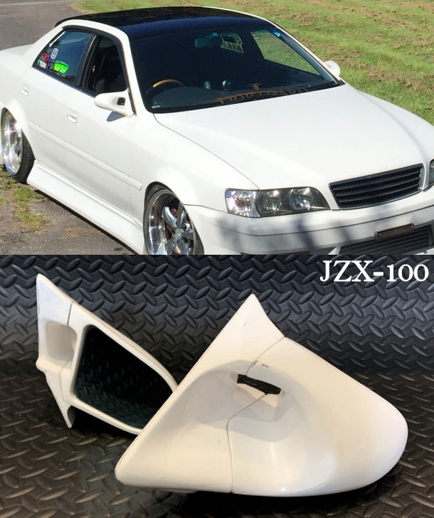 JZX100 Chaser / MK2 Ganador Style Electric Mirror Fiberglass