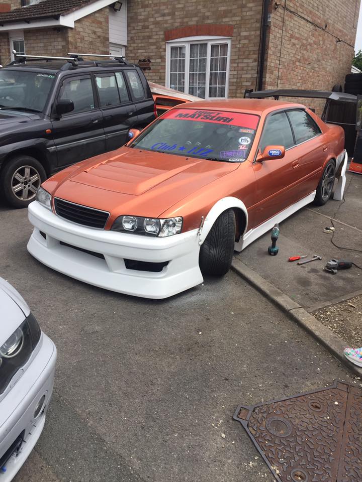 JZX100 Chaser FK Style Front Bumper