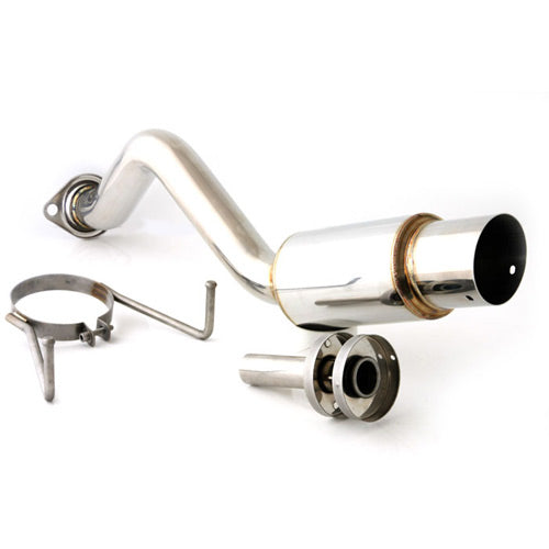 M2 Rear Muffler 100mm Slash Cut For Honda Civic EG & EK Model