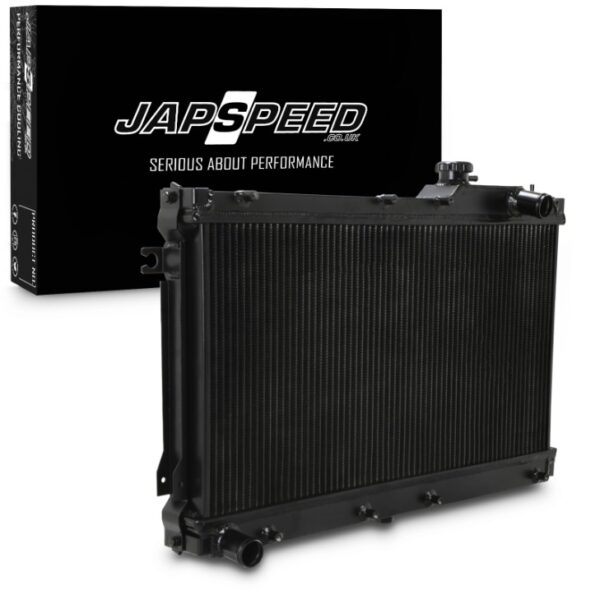Japspeed - Mazda MX5 Mk1 NA 1.6 1.8 90-98 - Black Aluminium Radiator