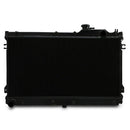 Japspeed - Mazda MX5 Mk2 Mk2.5 NB 98-05 - Black Aluminium Radiator