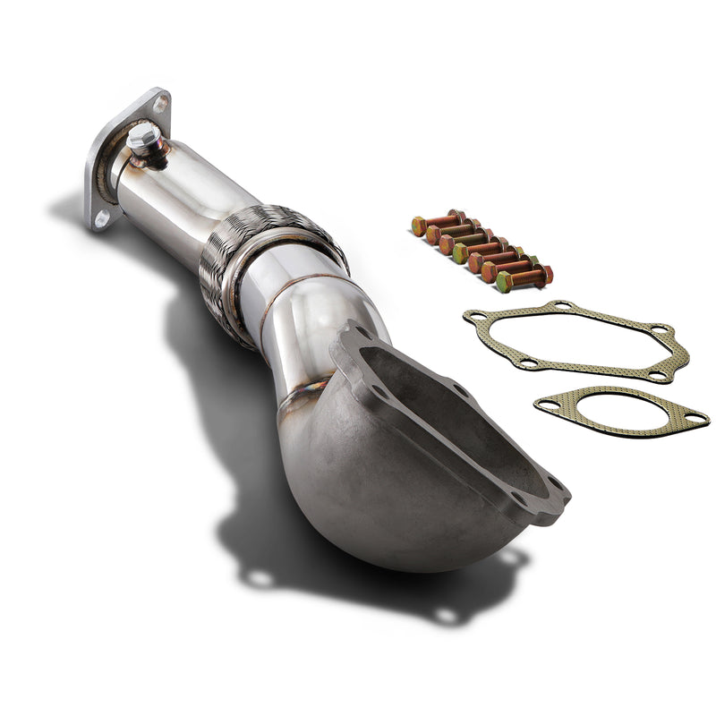 Japspeed - Mitsubishi Evo 10 X Stainless Steel Exhaust Turbo Elbow Downpipe