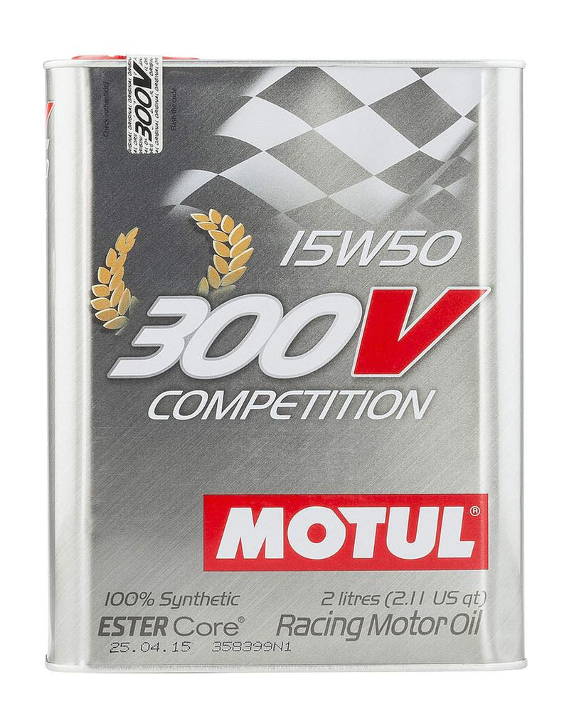 Motul 300V 15W-50 Competition Engine Oil (5 Litre Silver Can)